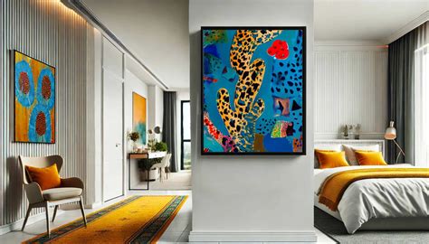 Abstract Bedroom Wall