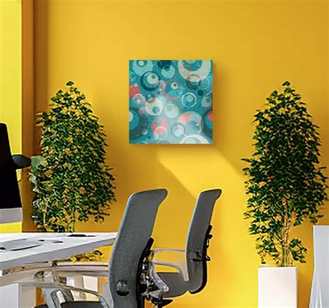 Abstract Circles Canvas Art