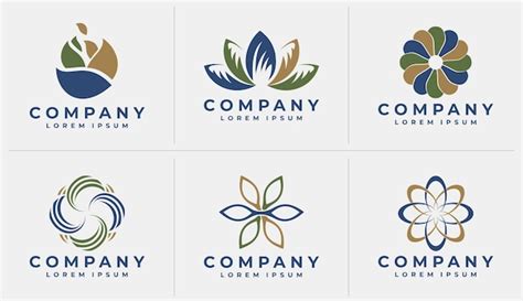 Abstract Flower Logo Design