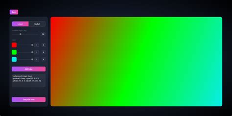 Abstract Gradient Generator