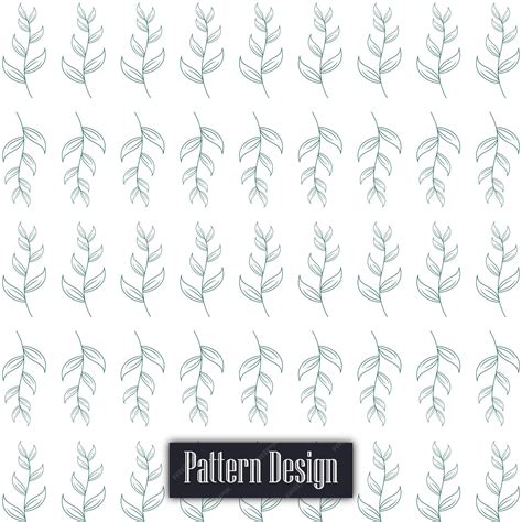 Abstract Leaf Pattern