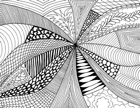 Abstract Line Art Easy