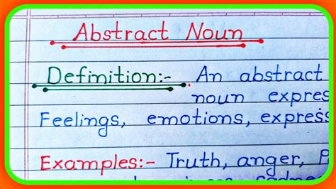 abstract meaning in simple words