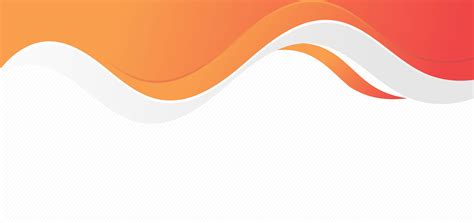 Abstract Orange White Background