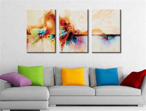 Abstract Split Canvas Art