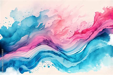 Abstract Watercolour Background