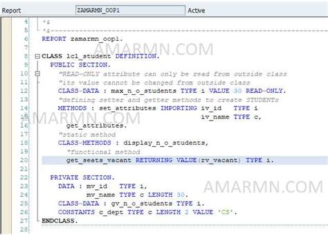abstraction in oops abap with example
