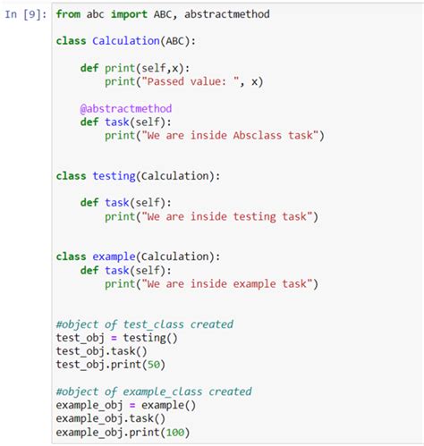 abstraction in oops with example python