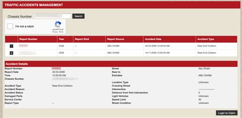 abu dhabi accident report number