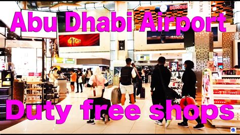 abu dhabi airport duty free price list