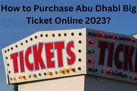 abu dhabi big ticket online purchase