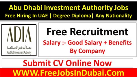 abu dhabi investment authority adia jobs