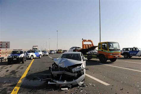 abu dhabi traffic accident history