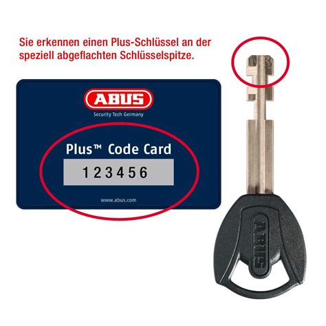 Türschlösser & Schließzylinder ABUS EC660 Nachschlüssel Ersatzschlüssel