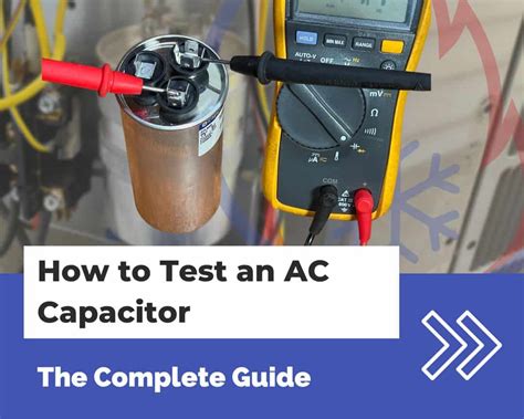 Ac Capacitor Test Multimeter