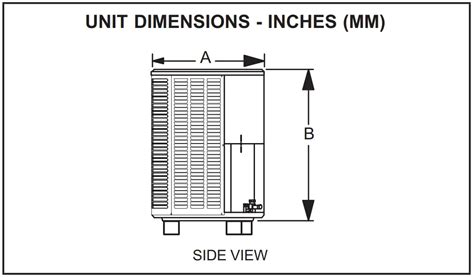 Ac Compressor Unit Dimensions
