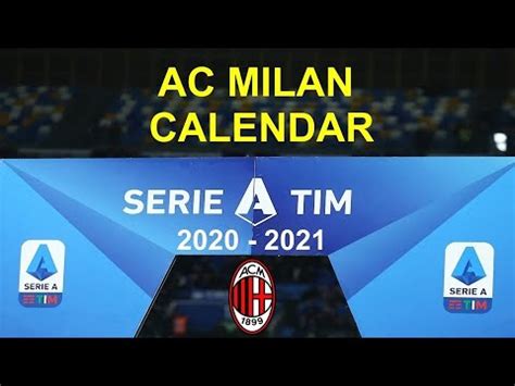 ac milan fixtures and results