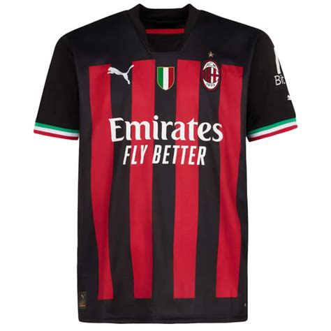 ac milan football shirts 22/23