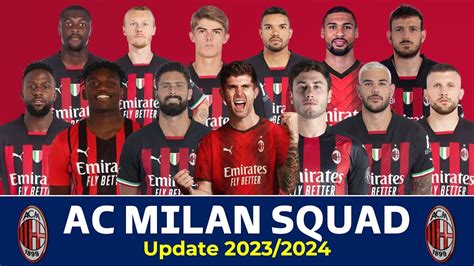 ac milan squad 2024