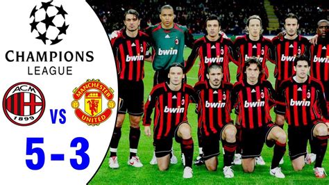 ac milan vs man united 2007