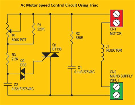Ac Motor Speed Controller Triac