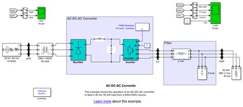 Ac To Dc Converter Using Matlab Simulink