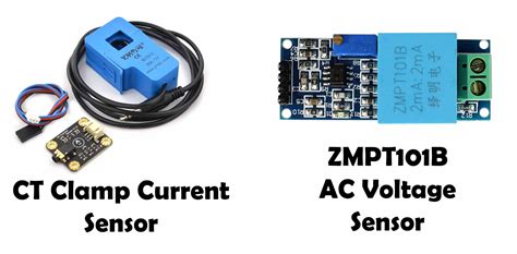 Ac Voltage And Current Sensor Arduino