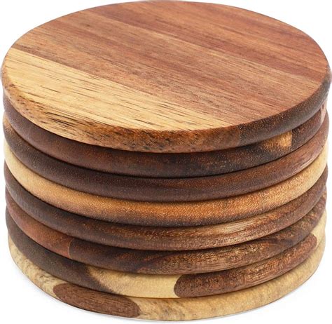 Acacia Coasters Bulk