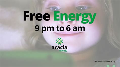 acacia energy free nights