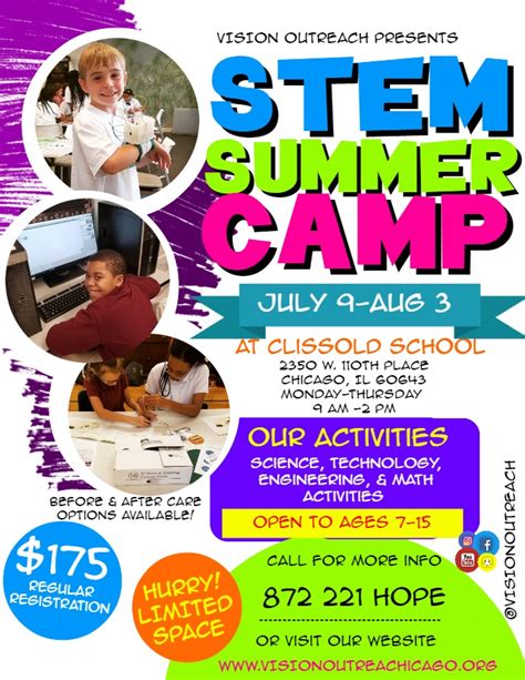 academic summer camps for kids in stem