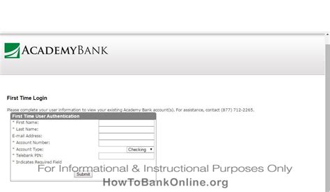 Academy Bank online Finissue