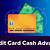 academy credit card cash advance
