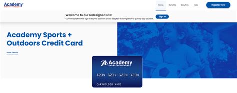academy sports credit card login account
