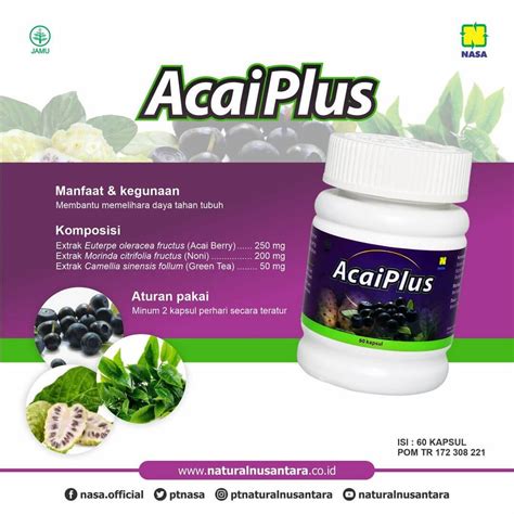 acai plus obat herbal pelangsing nasa agenproduknasa.net