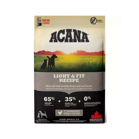 acana heritage light and fit dog food