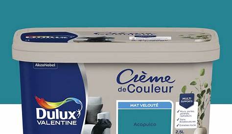 Acapulco Dulux Valentine Peinture DULUX VALENTINE Crème De Couleur 1,25L