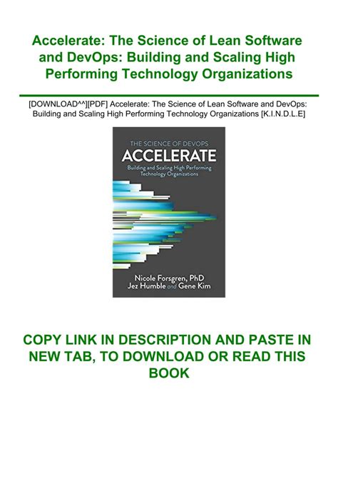 Lets See Accelerate The Science Of Lean Software And Devops Pdf 2023
