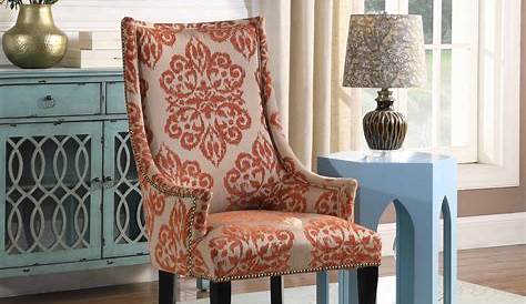 Chairs America Accent Chairs and Ottomans Accent Chair with Wing Back