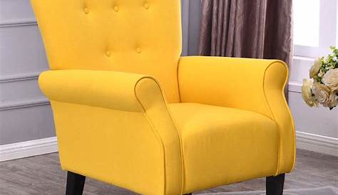 Accent Chairs For Living Room Yellow Free 2day Shipping Buy DHP Avery