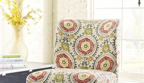 Honnally Floral Accent Chair from Ashley (5330260) Coleman Furniture