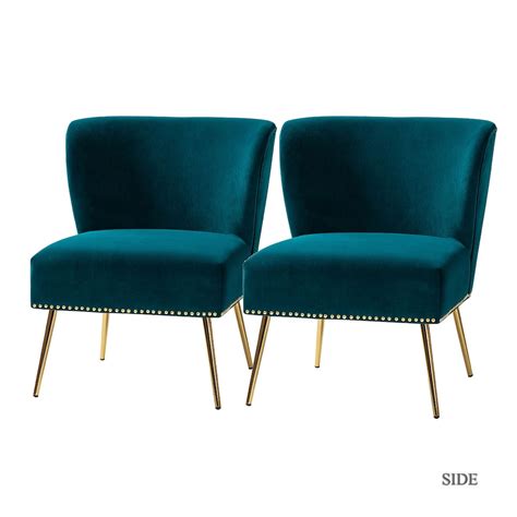 Accent Chair Set Teal