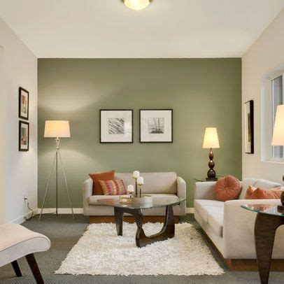 accent wall color to go with light green