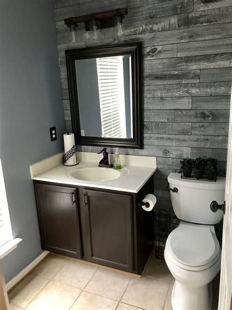 Accent Wall Half Bath