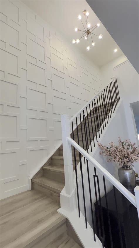 Accent Wall Under Staircase