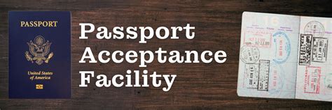 acceptance facility for passport