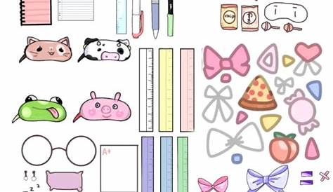 Transparent Cute Gacha Life Accessories - Pecho Wallpaper