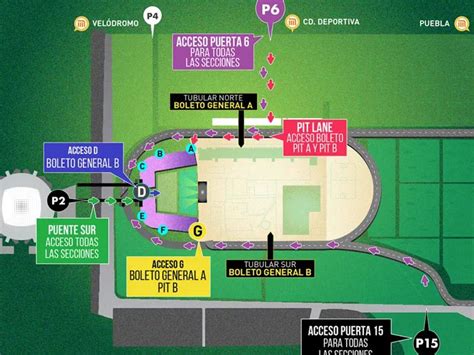 accesos al foro sol