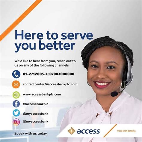 access bank customer care