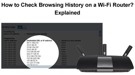 access browsing history at&t router