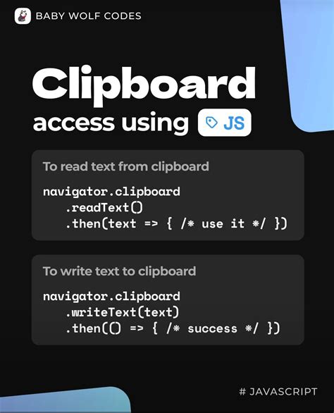 Access Clipboard Data Javascript